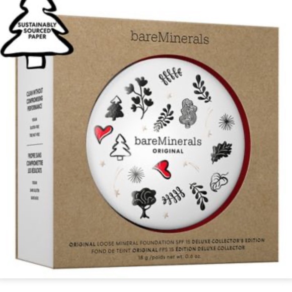 NIB Bare Minerals bareMinerals Deluxe Collector's Edition Foundation Medium Tan - Picture 7 of 14